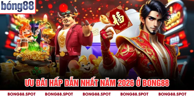 Ưu đãi hấp dẫn nhất năm 2026 ở Bong88